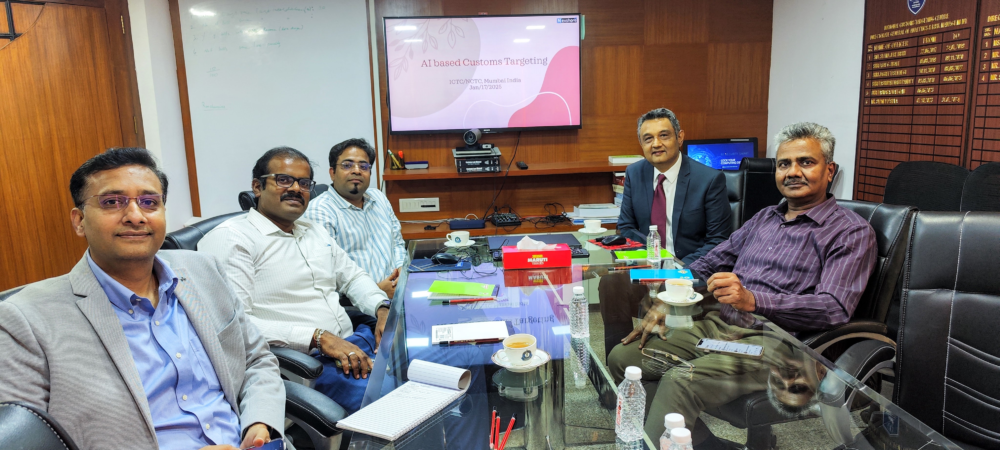 Informative session with the NCTC, Indian Customs, Mumbai